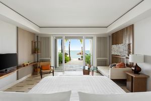 Shangri-La  Le Touessrok Resort  - Hibiscus Junior Suite Strandtoegang