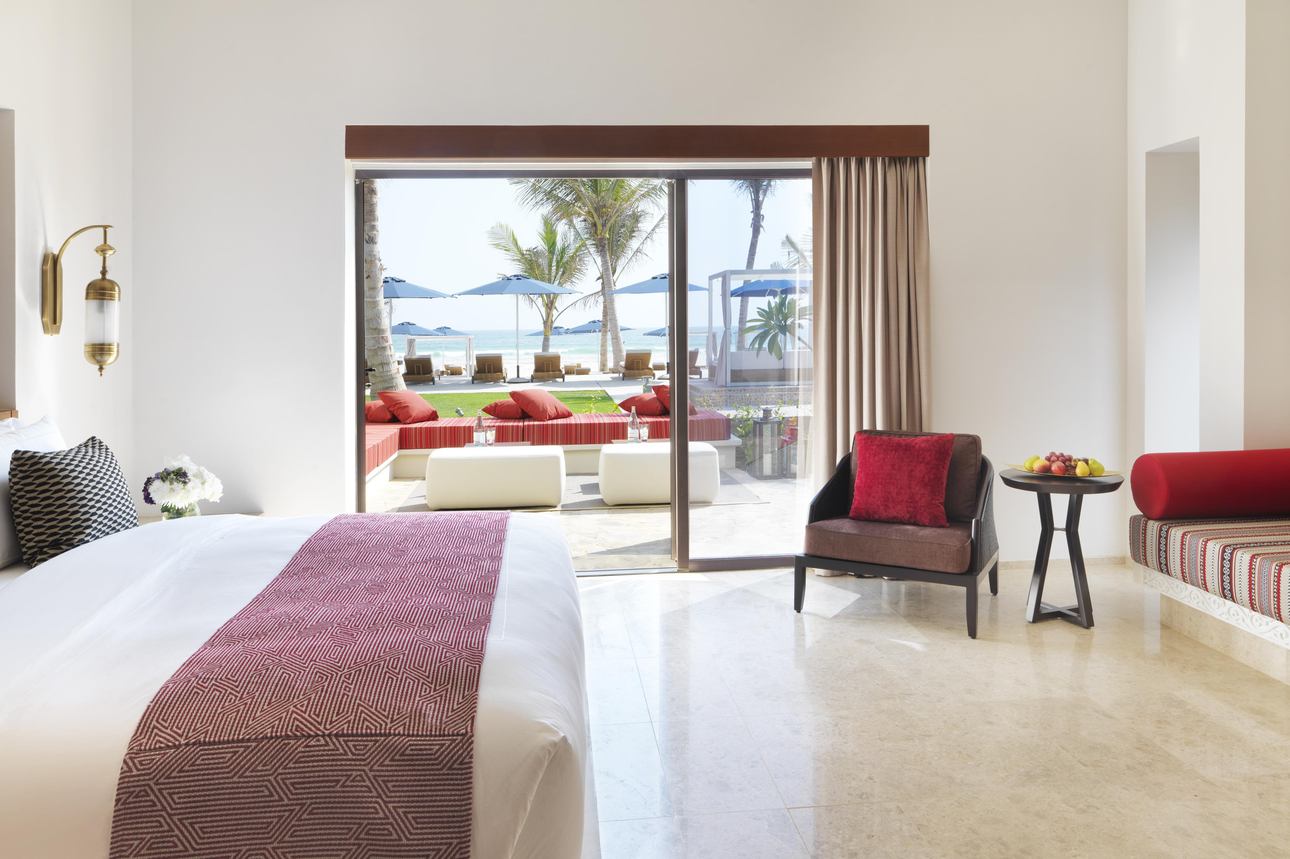 Al Baleed Resort Salalah by Anantara  - Deluxe Kamer Zeezicht
