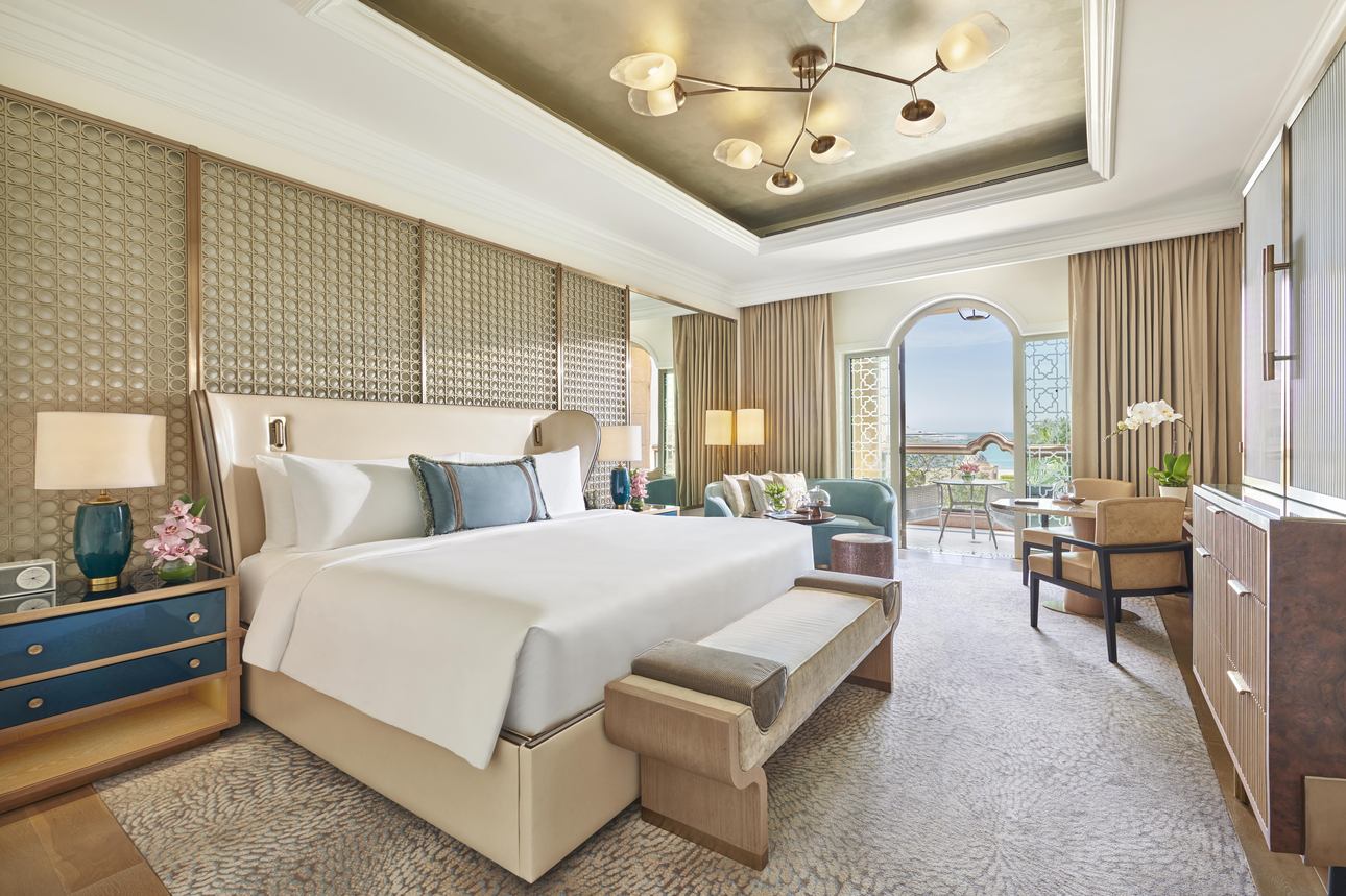 Emirates Palace, Mandarin Oriental - Deluxe Kamer Zeezicht