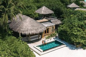 Six Senses Laamu - Family Beach Villa Pool