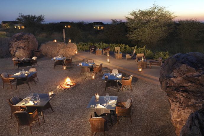 Anantara Sir Bani Yas Island Resort - Al Sahel Villas - Restaurants/Cafes
