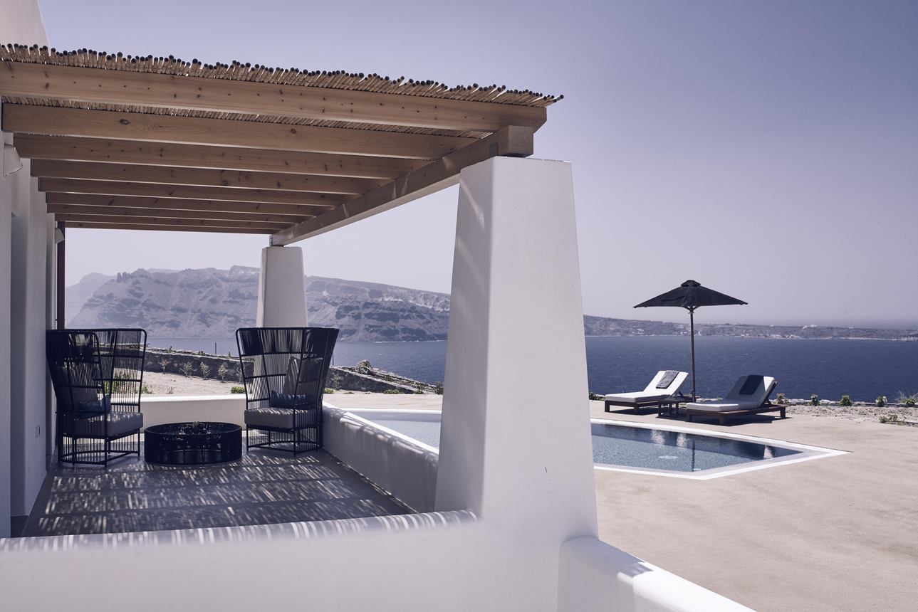 Santo Pure Oia Luxury Suites & Spa - Luxury Sunset Pool Villa