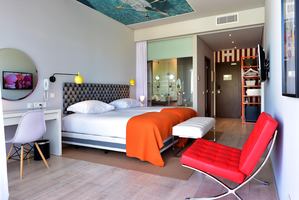 Deluxe Kamer Zwembadzicht