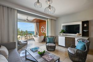 Sandals Royal Barbados - Royal Seaside Crystal Lagoon One Bedroom Oceanview Butler Suite with Balcony Tranquility Soaking Tub