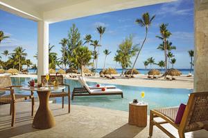 Secrets Cap Cana Resort & Spa - Preferred Club Bungalow Suite Swim-out Frontaal Zeezicht