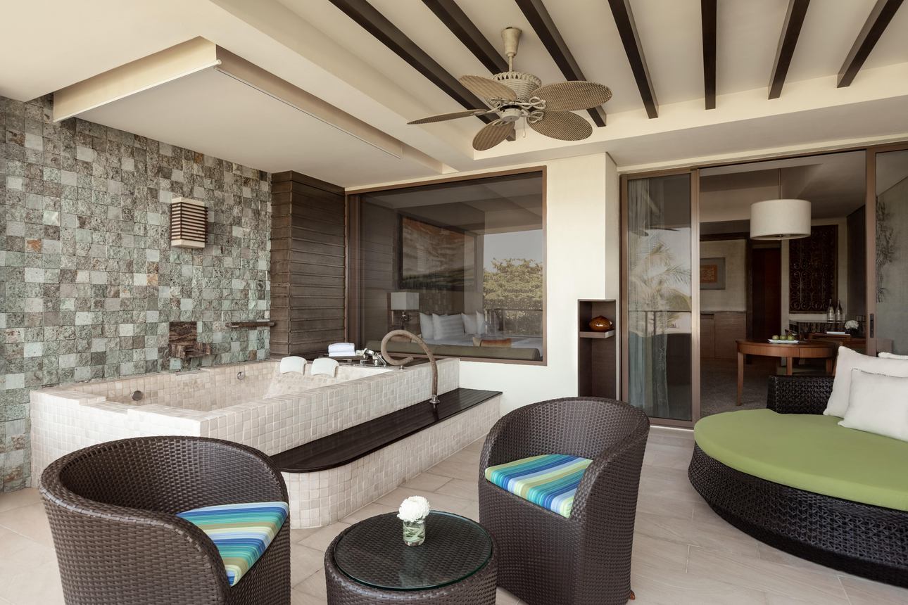 Shangri-La Rasa Ria Resort - Junior Suite Tuinzicht