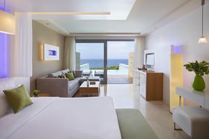Elite Suites by Rhodes Bay - Executive Suite Prive Zwembad
