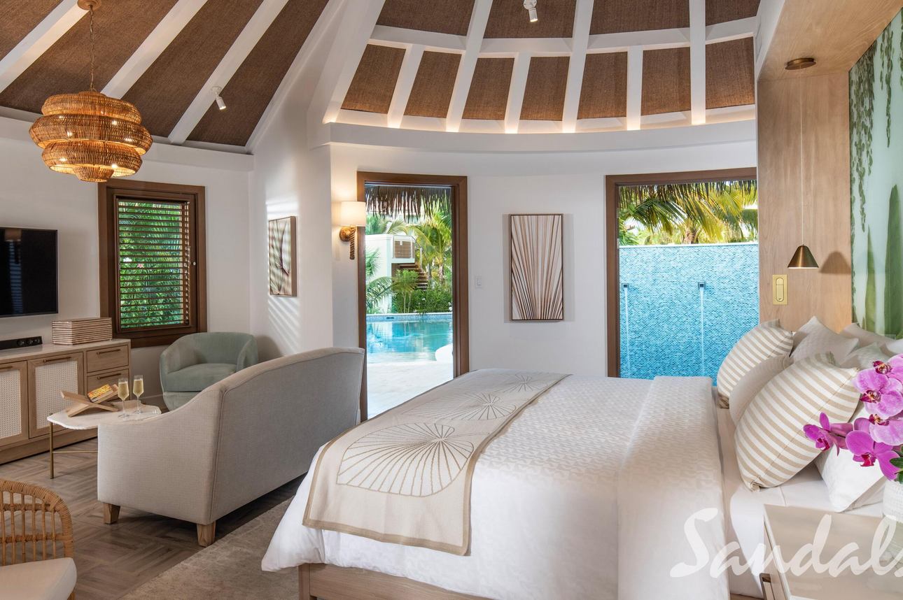 Sandals Dunn's River - Coyaba Villa Swim-up Rondoval Butler Suite w/ Private Pool Sanctuary