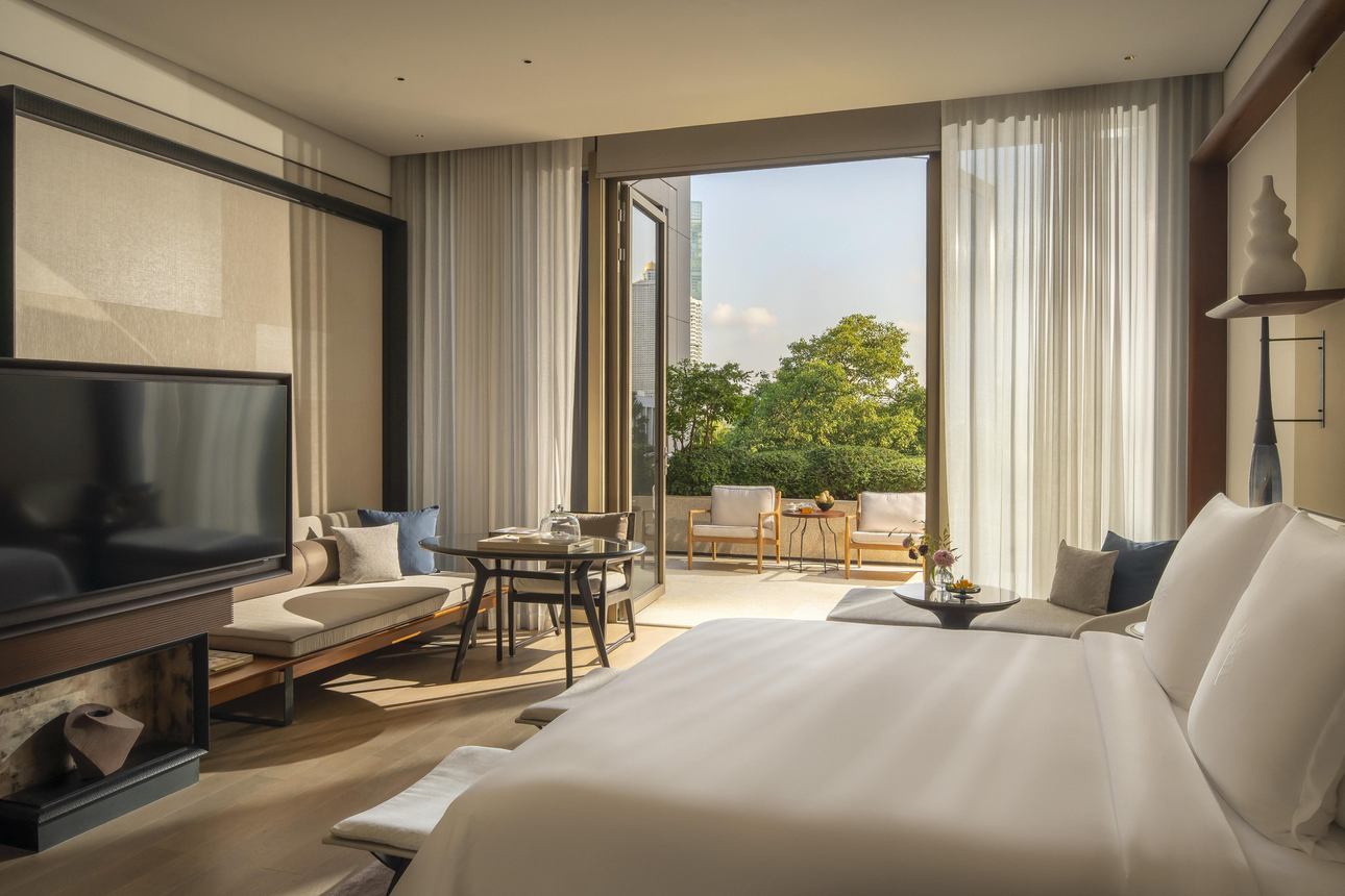 Four Seasons Bangkok - Premier Kamer Balcony