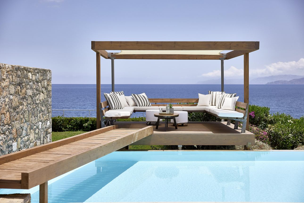 Seafront 3-bedroom Thalassa Villa Private Pool