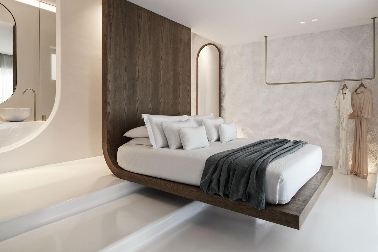 Mykonos Earth Suites - Executive Suite Privézwembad Zeezicht