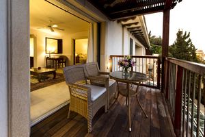 Columbia Beach Resort - Family Suite Zeezicht 2 - Slaapkamers Hoofdgebouw