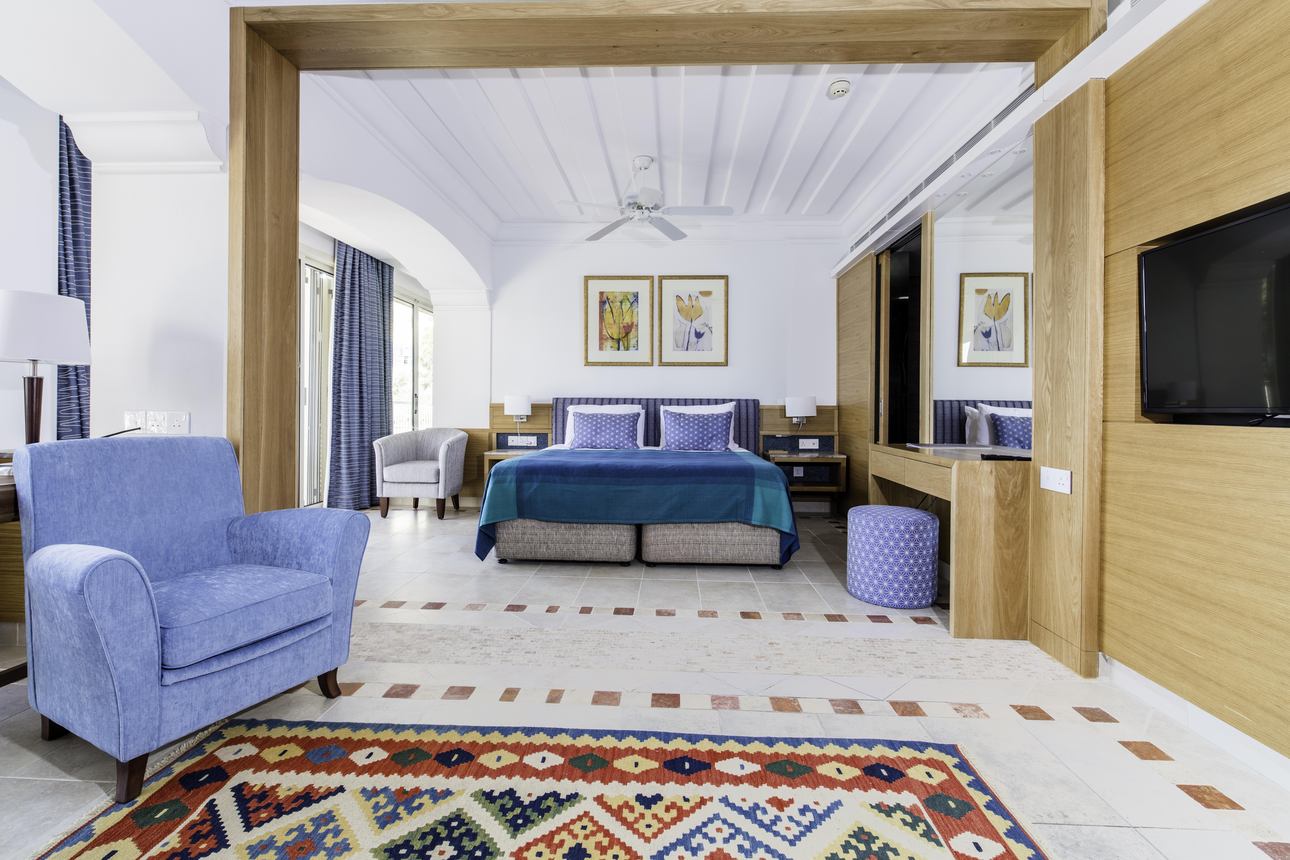 Columbia Beach Resort - Executive Suite Landzicht
