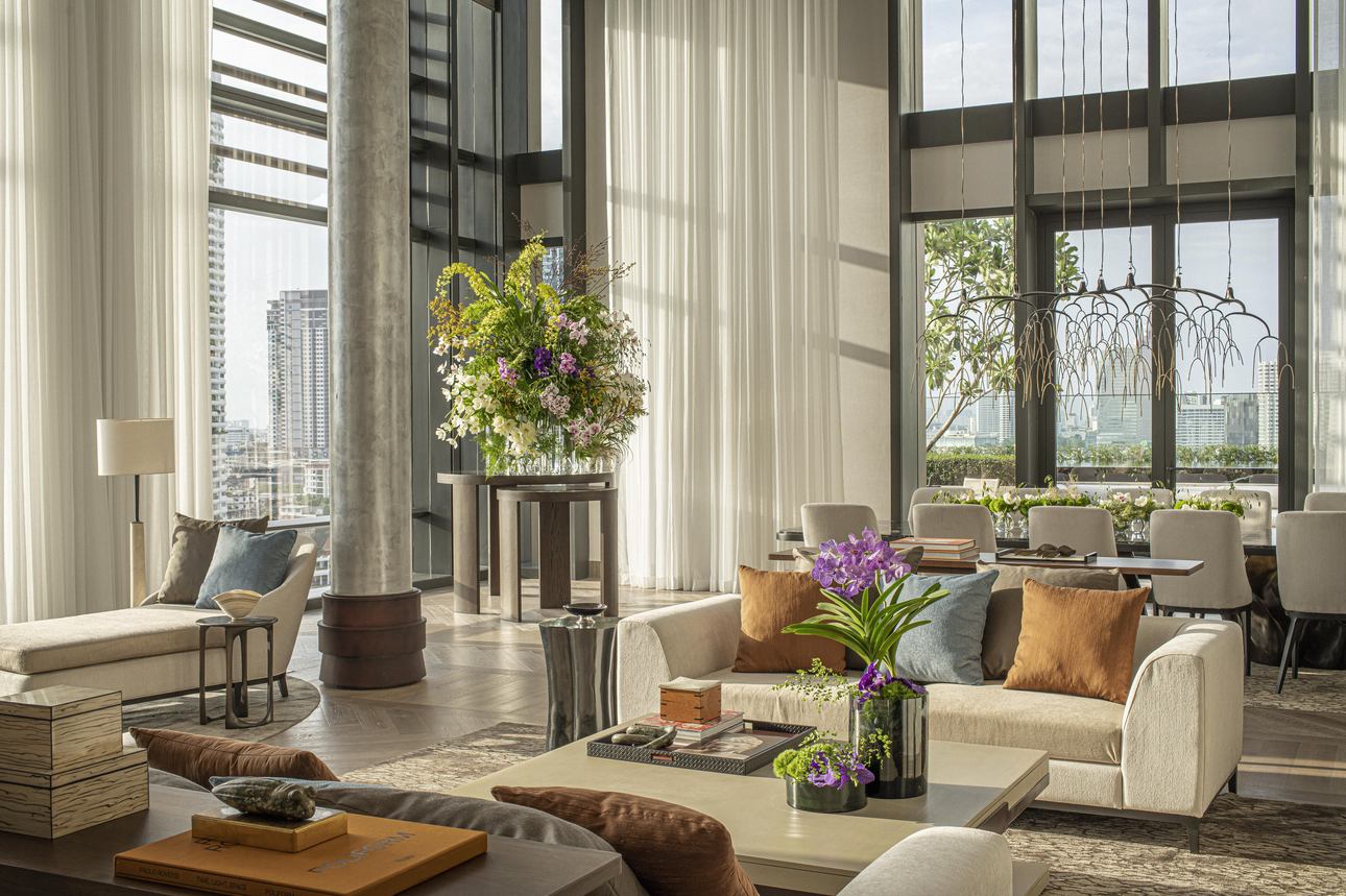 Four Seasons Bangkok - 2-bedroom Riverfront Penthouse