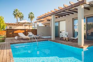 Domes Miramare, a Luxury Collection Resort - Pavilion Suite zeezicht met jacuzzi en zwembad