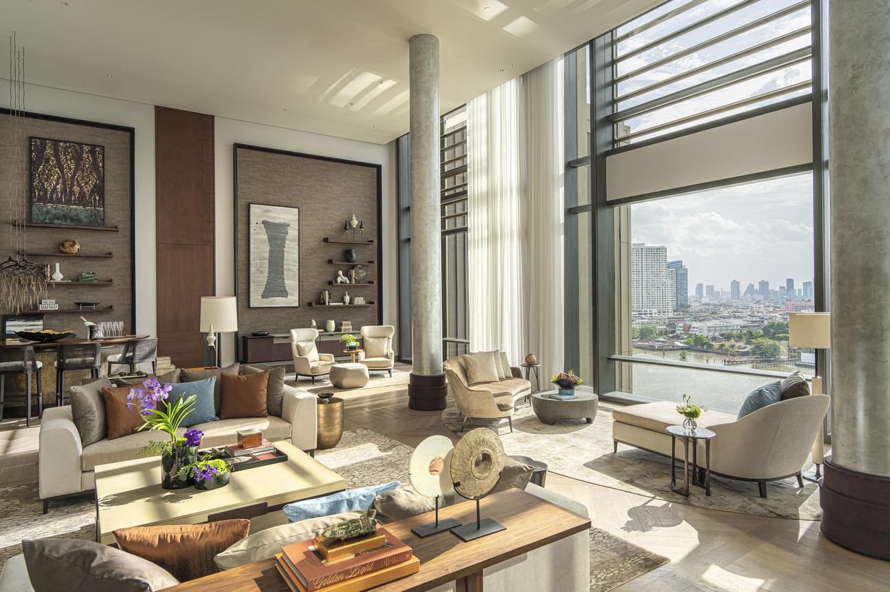 Four Seasons Bangkok - 3-bedroom Riverfront Penthouse