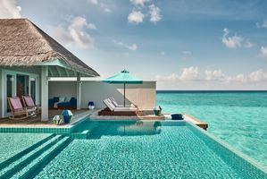 Seaside Finolhu Baa Atoll Maldives - Villa 2-slaapkamers Rockstar privé-zwembad 