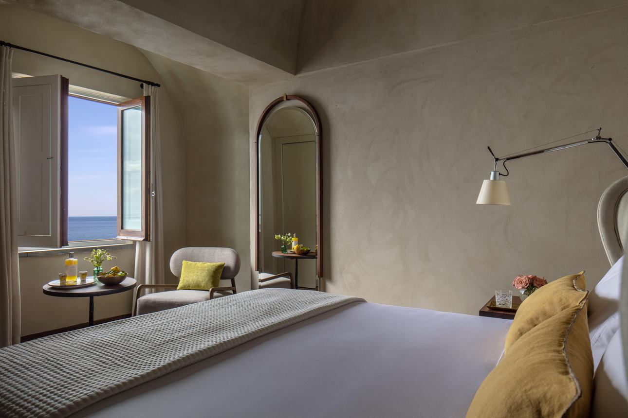Anantara Convento di Amalfi Grand Hotel - Deluxe Sea View Kamer 