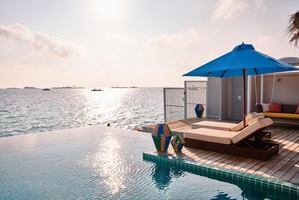 Finolhu Baa Atoll Maldives - Water Villa 2-slaapkamers privé-zwembad 