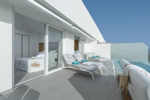 Royal Hideaway Corales Suites - Penthouse Suite- 2 Slaapkamers met zwembad