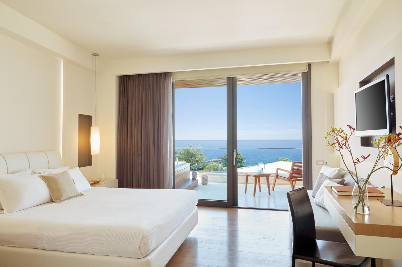 Cavo Olympo Luxury Hotel & Spa - Superiorkamer Zeezicht