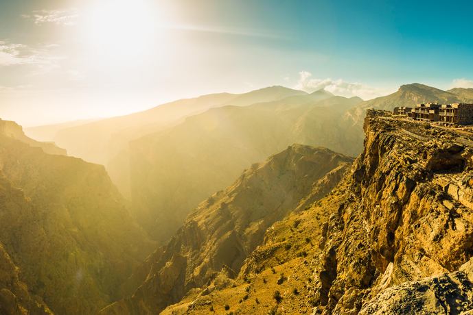 Alila Jabal Akhdar - Uitzicht