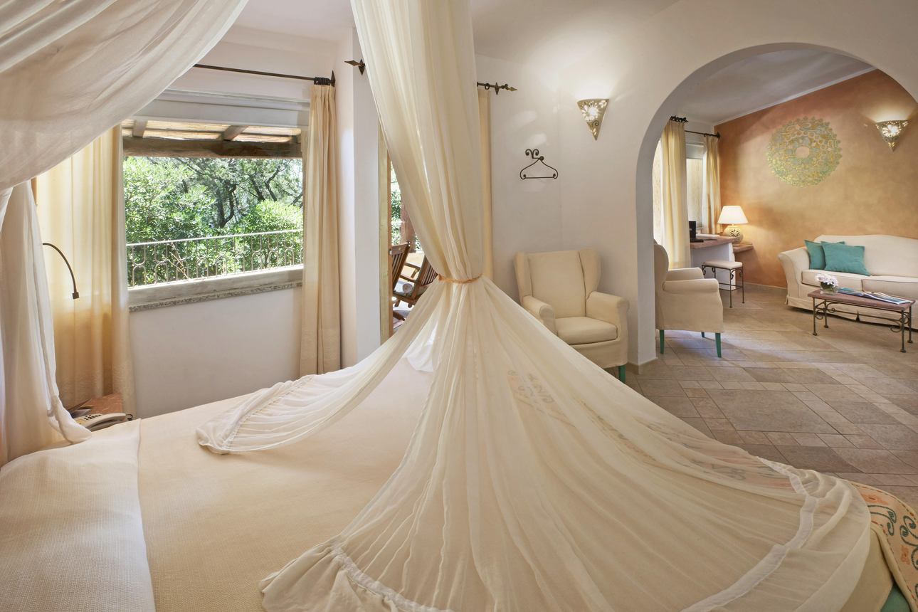 Hotel Capo D`Orso Thalasso & Spa - Junior Suite Tuinzicht
