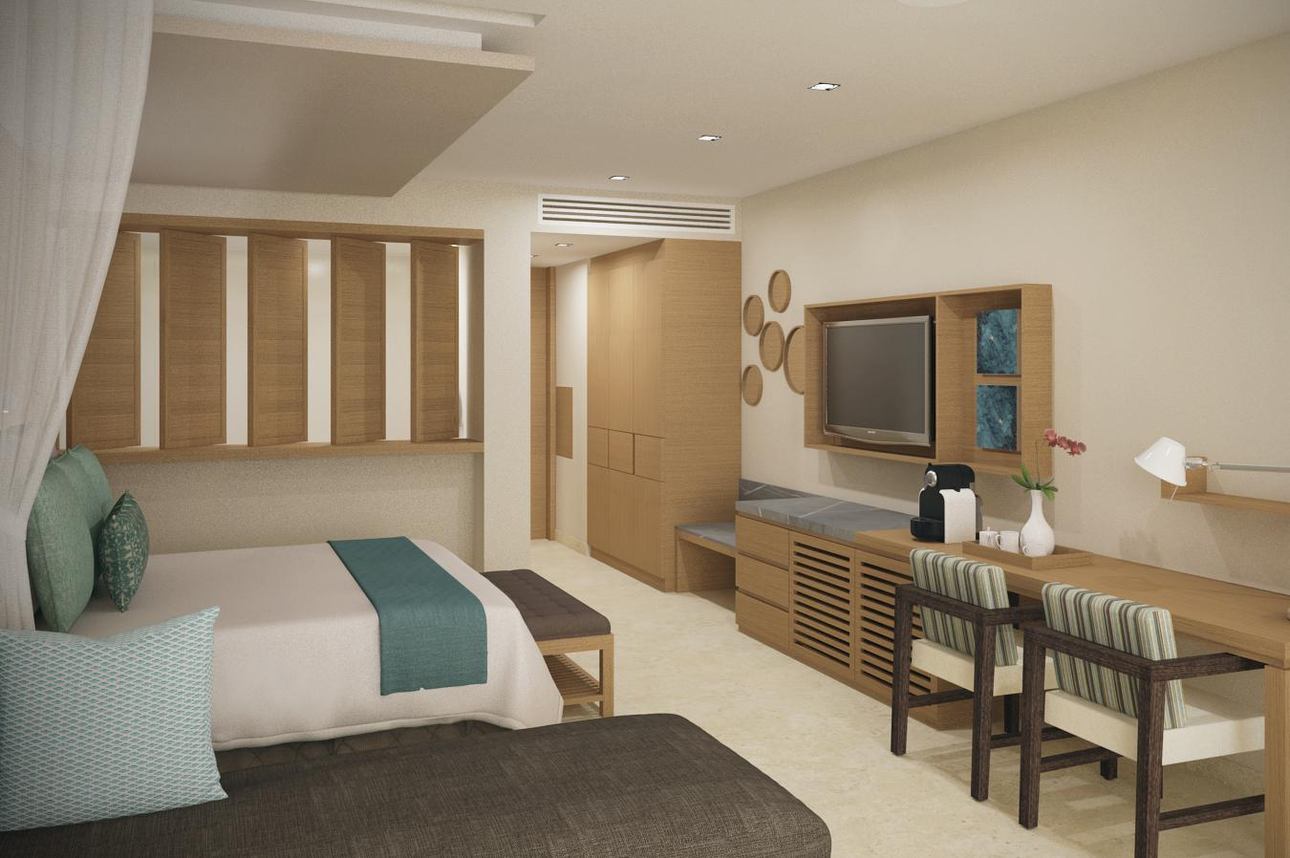 Dreams Playa Mujeres Golf & Spa Resort - Junior Suite Zwembadzicht