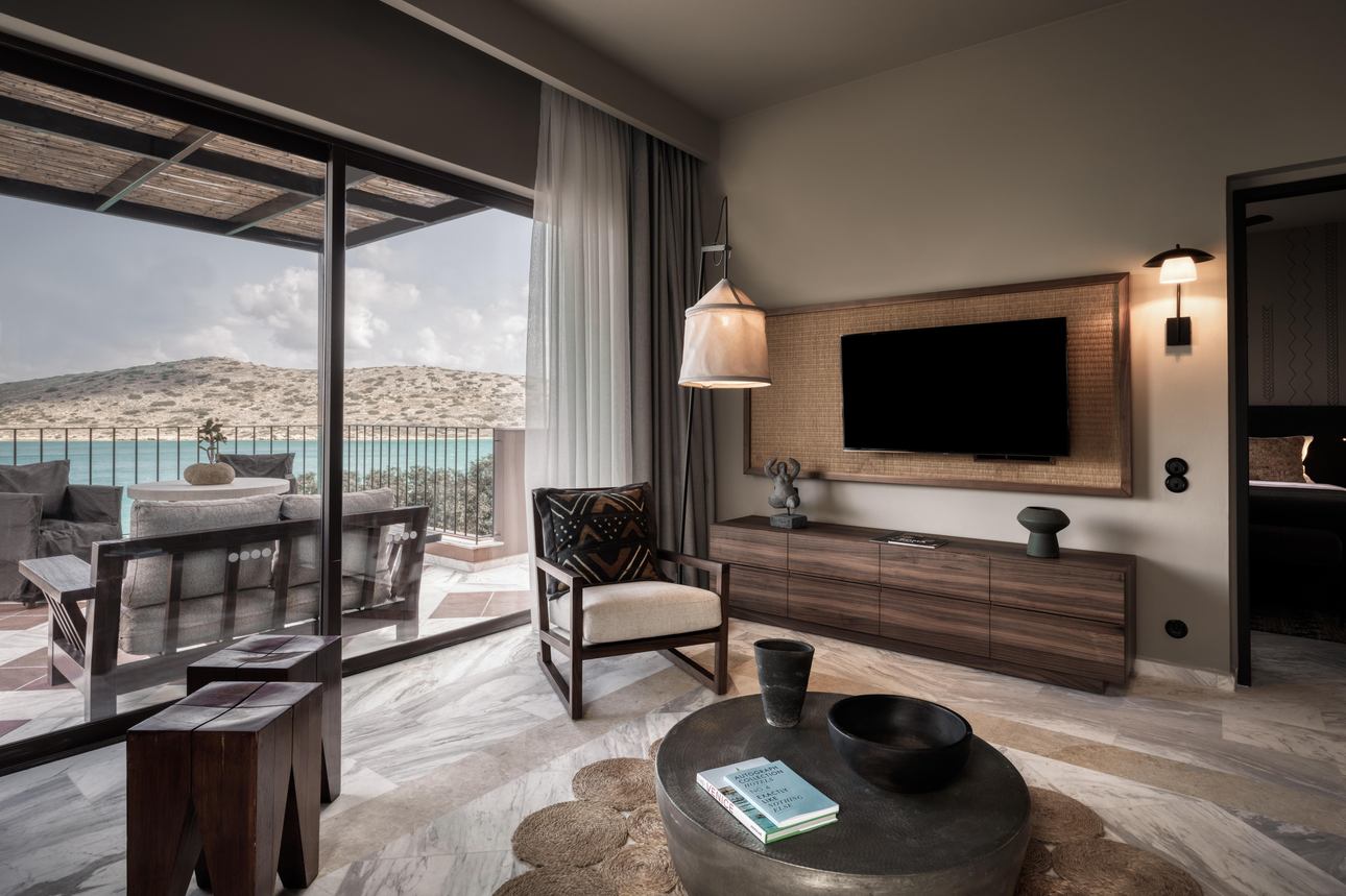 Domes of Elounda, Autograph Collection - Sea View Premium 1-bedroom Suite with outdoor jacuzzi