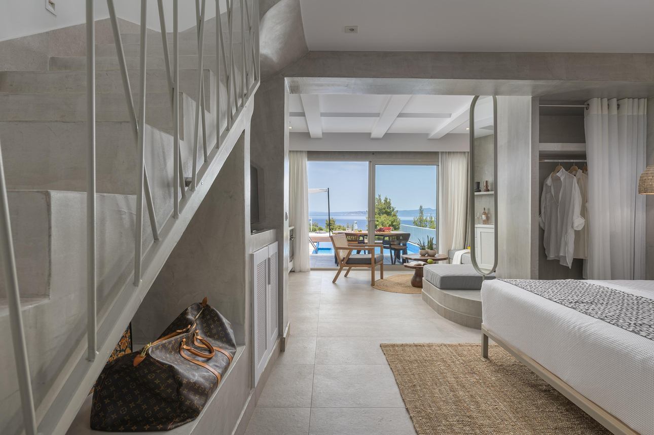 Villa D' Oro  - Duplex Suite Sea View Private Pool