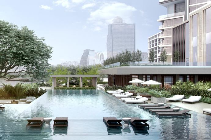 Four Seasons Bangkok - Zwembad