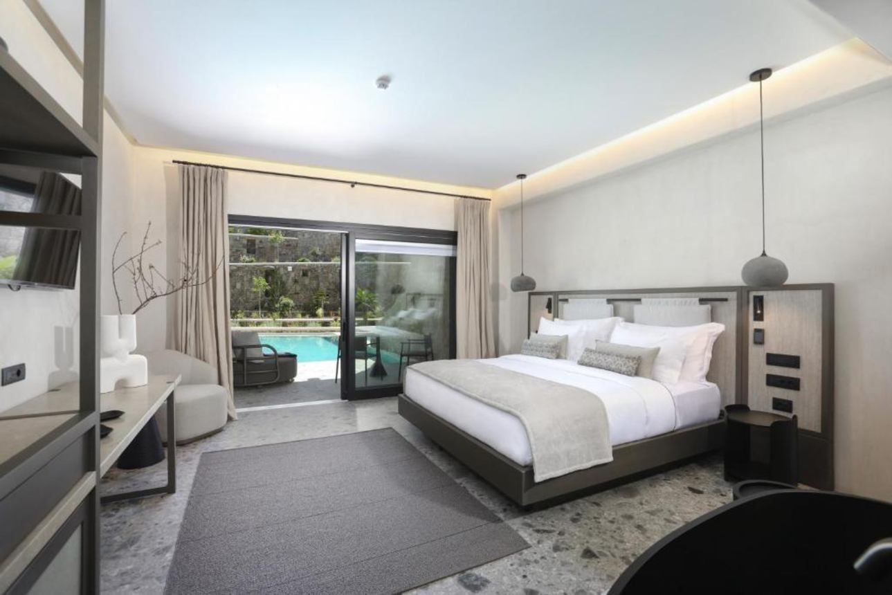 Aeonic Suites & Spa - Eon Junior Suite Supreme Privézwembad Tuinzicht 