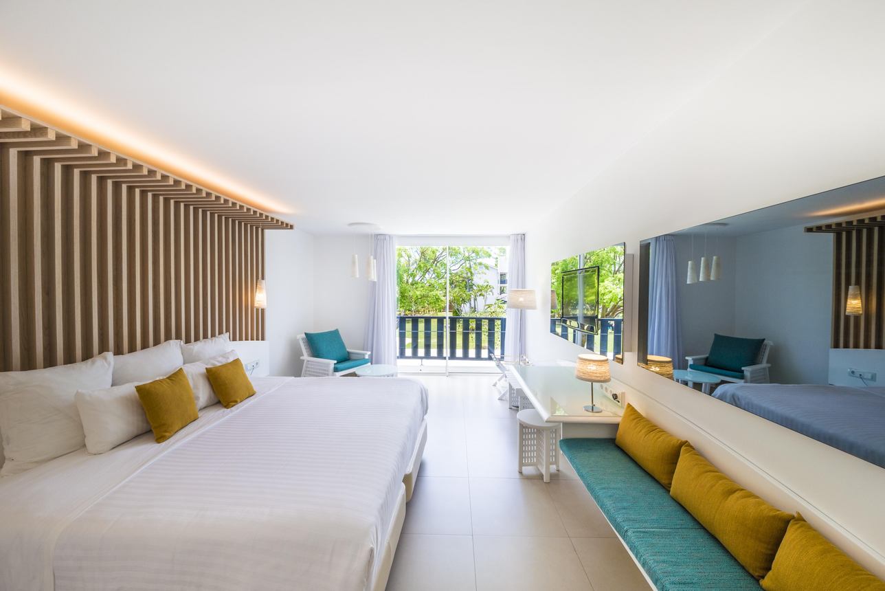 La Créole Beach Hotel - Zeezicht Kamer