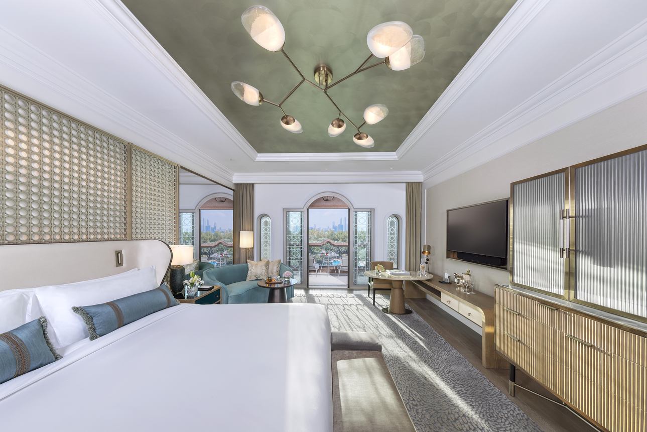 Emirates Palace, Mandarin Oriental - Deluxe Kamer Tuinzicht