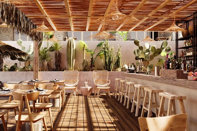 Habitat Mykonos All Suite Hotel - Restaurants/Cafes