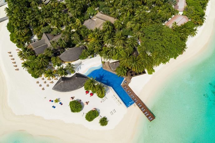 Kuramathi Maldives - Zwembad