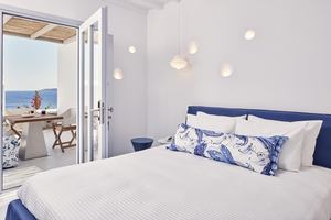 Katikies Mykonos - Superior Suite met plungepool Zeezicht Katikies Mykonos - Superior Suite met plungepool Zeezicht