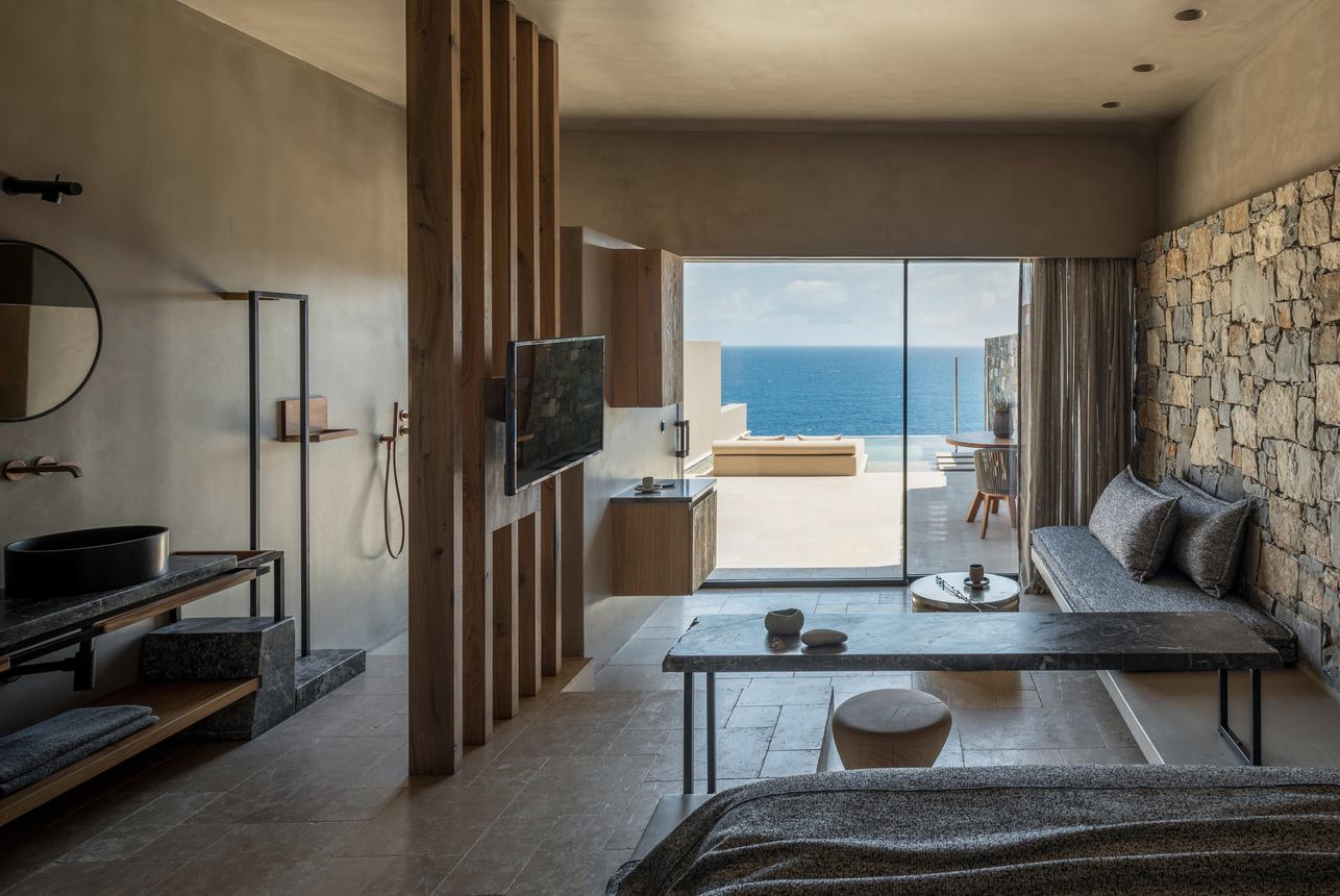 Acro Suites - Wave Suite XL Privézwembad en Zeezicht 