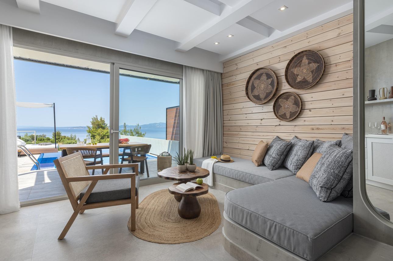Villa D' Oro  - Duplex Suite Sea View Private Pool