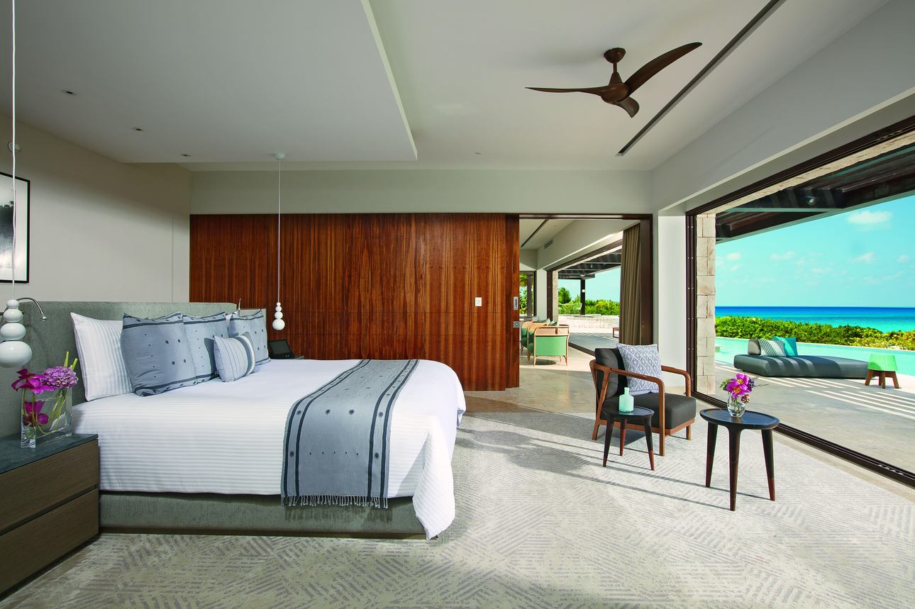 Dreams Playa Mujeres Golf & Spa Resort - Preferred Club Presidential Suite Frontaal Zeezicht