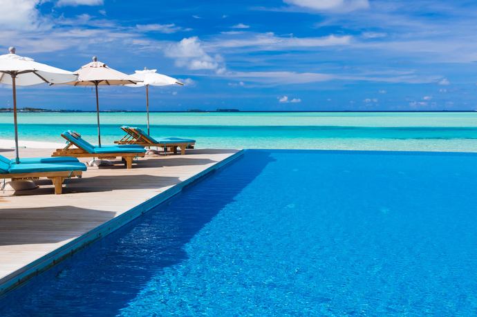 Anantara Dhigu Maldives - Zwembad