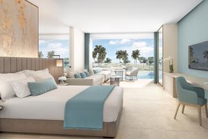 Junior Suite Zwembadzicht