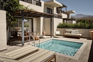 Numo Ierapetra Beach Resort, Curio Collection by Hilton - Evergreen Absolute 2-bedroom Suite with Individual Pool