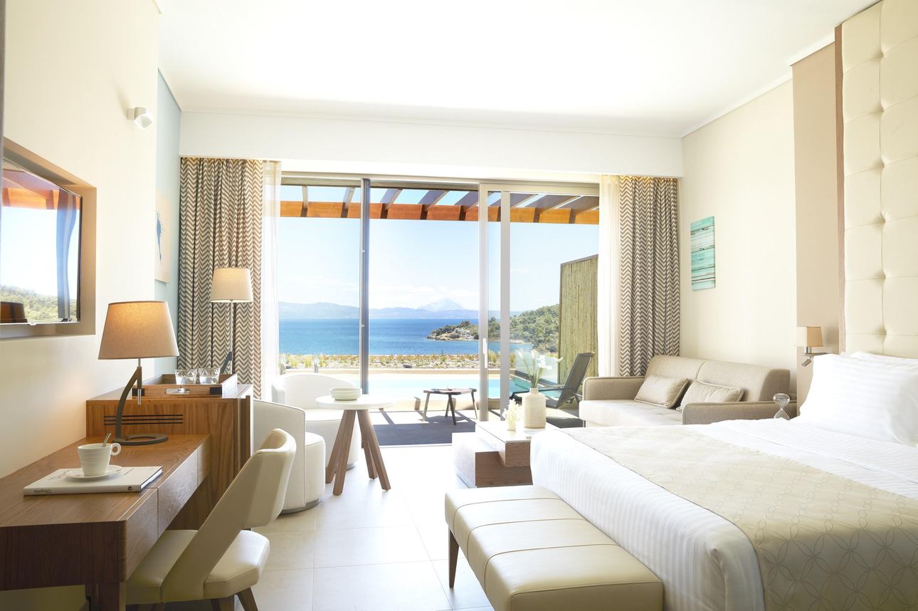 Miraggio Thermal Spa Resort - Club Kamer Zeezicht Privézwembad