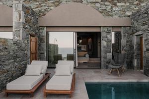 Acro Suites - Gaia Suite Zeezicht Privézwembad