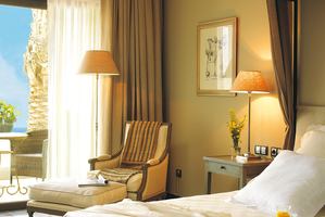 Deluxe kamer Beperkt Zeezicht