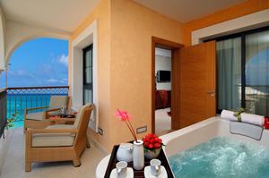 Red Level at Gran Melia Palacio de Isora - Red Level Whirlpool Kamer Zeezicht 