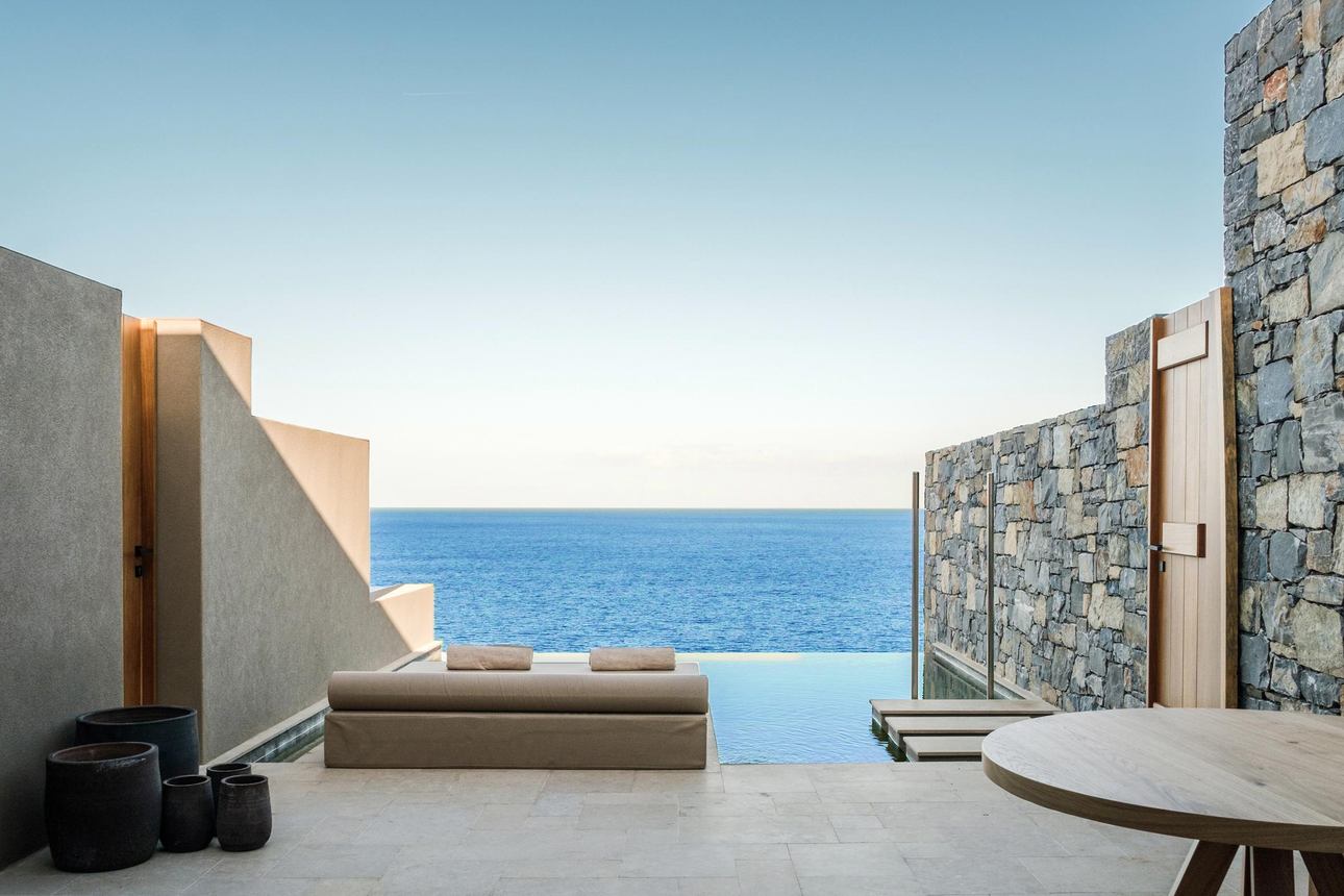 Acro Suites - Wave Suite Zeezicht Privézwembad