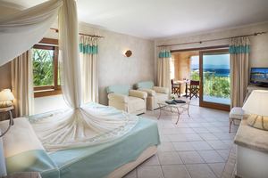 Resort Valle dell`Erica Thalasso & Spa - Orchidea Benessere Tuin-/Zeezicht