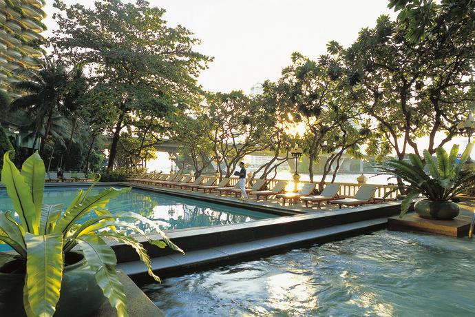 Shangri-La hotel Bangkok - Zwembad